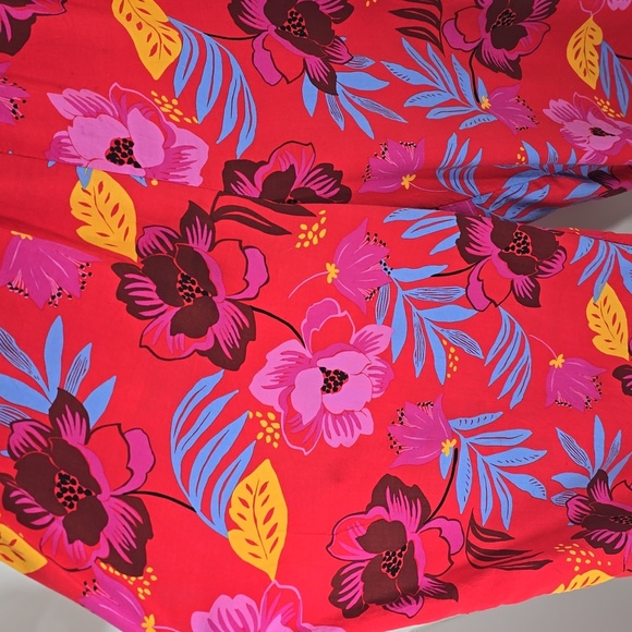 {Seafolly} On Vacation Printed Coverup Pants - Size Large - Picture 6 of 15
